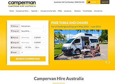 campervan hire rental company